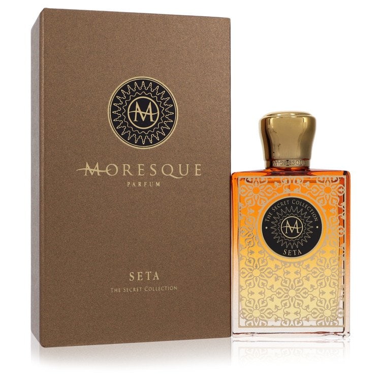 Moresque Seta Secret Collection Cologne By Moresque Eau De Parfum Spray (Unisex): Moresque Seta Secret Collection Cologne By Moresque Eau De Parfum Spray (Unisex) 2.5 oz Eau De Parfum Spray with 400 grams, featuring the Moresque Seta Secret Collection Cologne fragrance for men. Thi