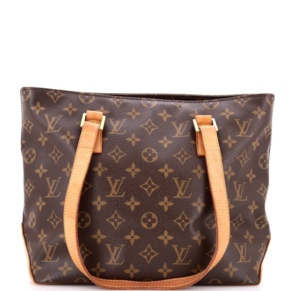 Canvas Monogram Piano Cabas Louis: Canvas Monogram Piano Cabas Louis Canvas Monogram Piano Cabas Louis - A Timeless Classic with Distressed Charm. This iconic Louis Vuitton tote boasts the signature monogram pattern, crafted from