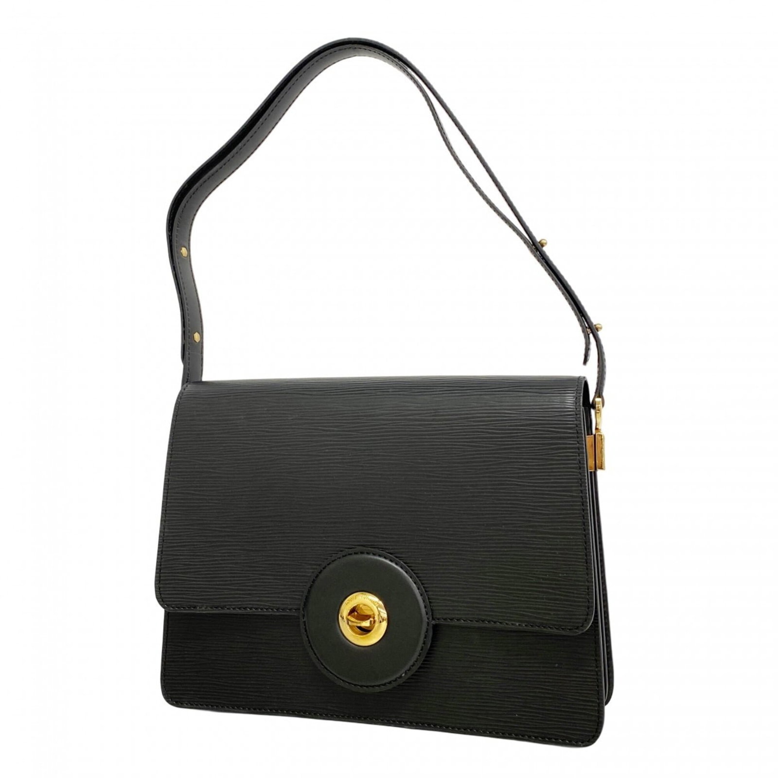 Shoulder bag by Louis Vuitton: Shoulder bag by Louis Vuitton Used Louis Vuitton shoulder bag in Noir color, with traces of usage and minor scratches/dirt. The bag measures 20cm x 27cm x 6cm and has a classic design that is still
