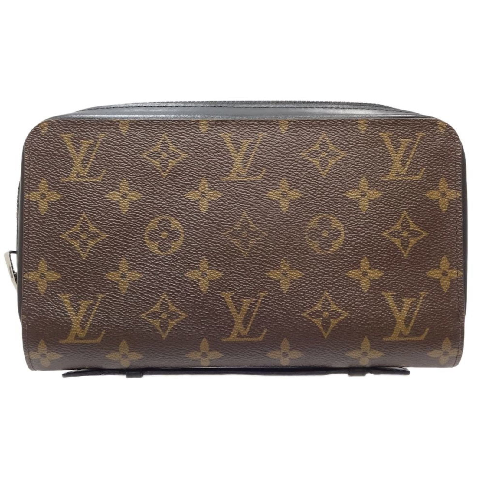 Canvas wallet bi-fold Louis Vuitton: Canvas wallet bi-fold Louis Vuitton Canvas wallet bi-fold from Louis Vuitton, featuring a classic design with brown canvas material. The item has been used and shows signs of wear, including