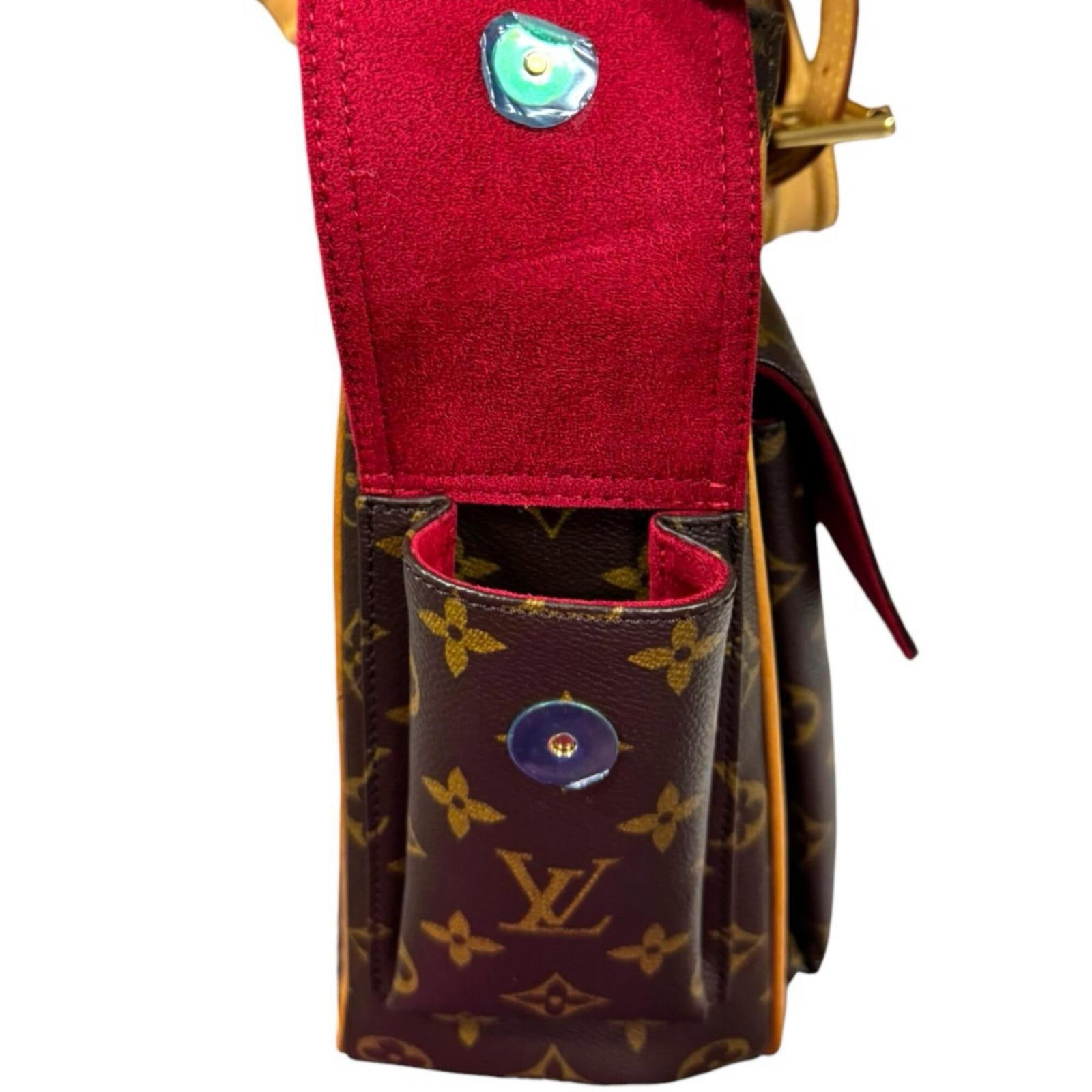 Canvas monogram handbag Vuitton Louis - 11