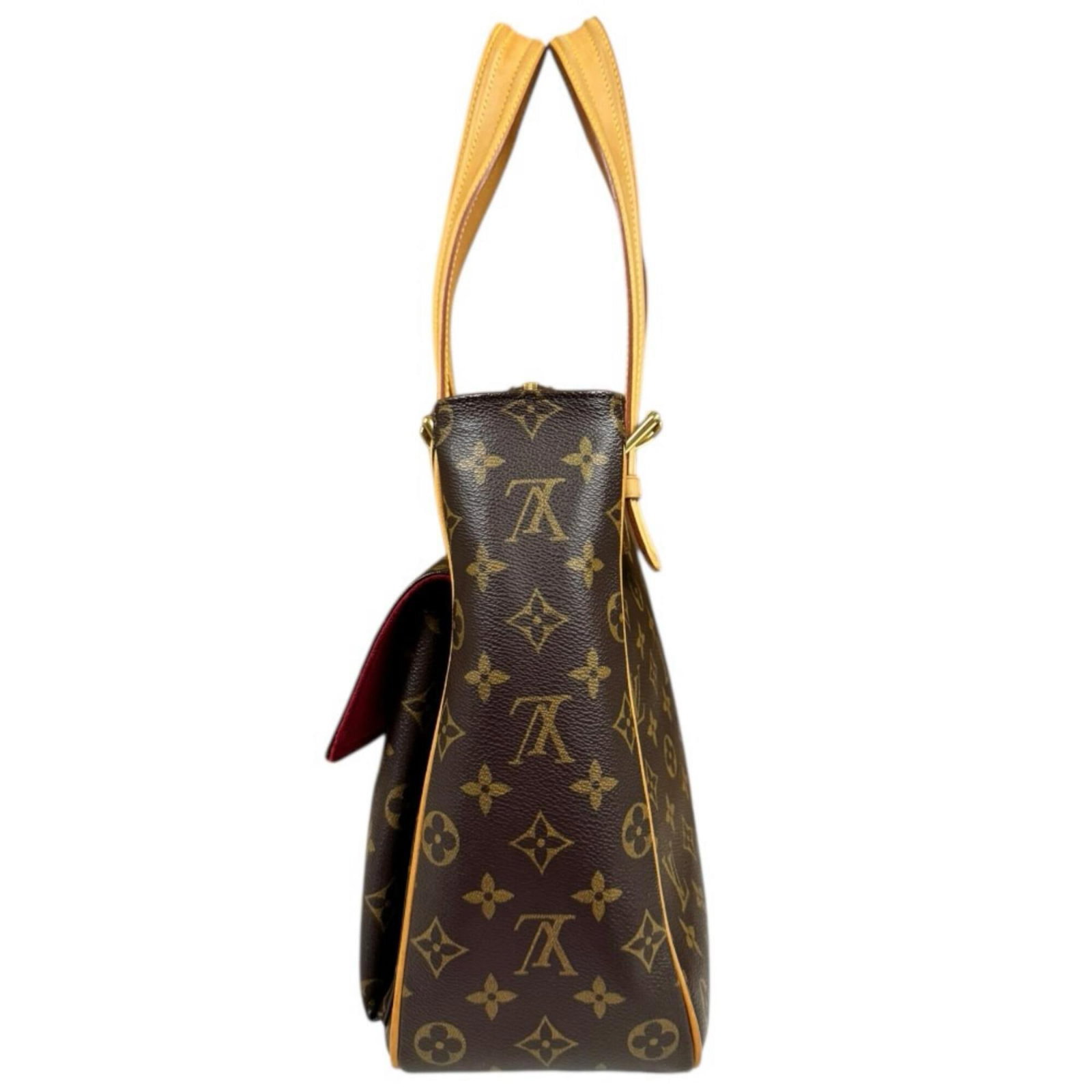 Canvas monogram handbag Vuitton Louis - 5