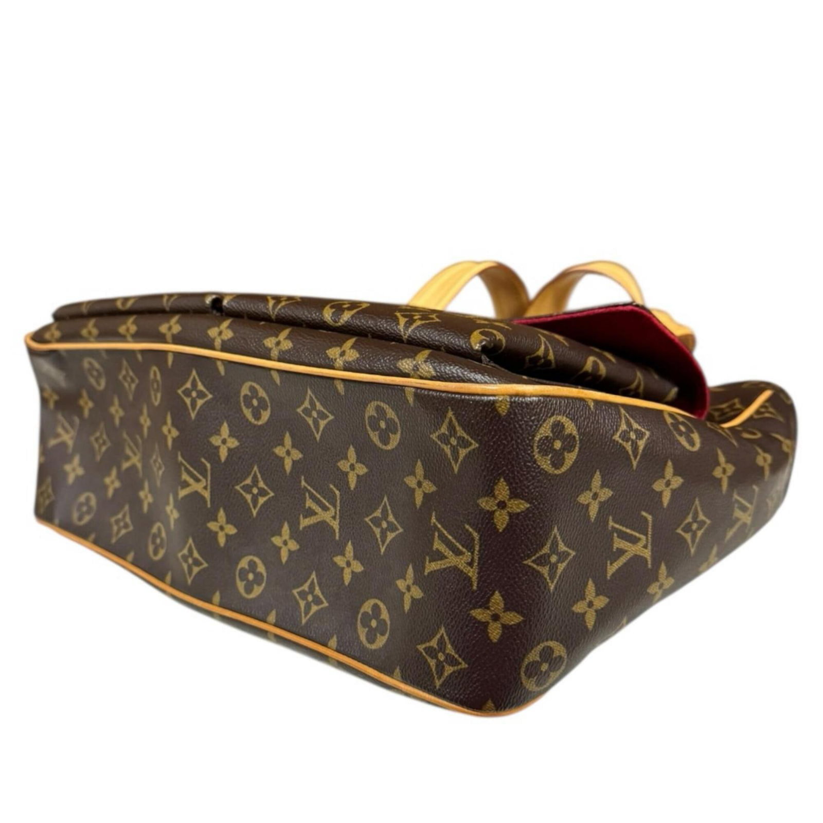 Canvas monogram handbag Vuitton Louis - 7