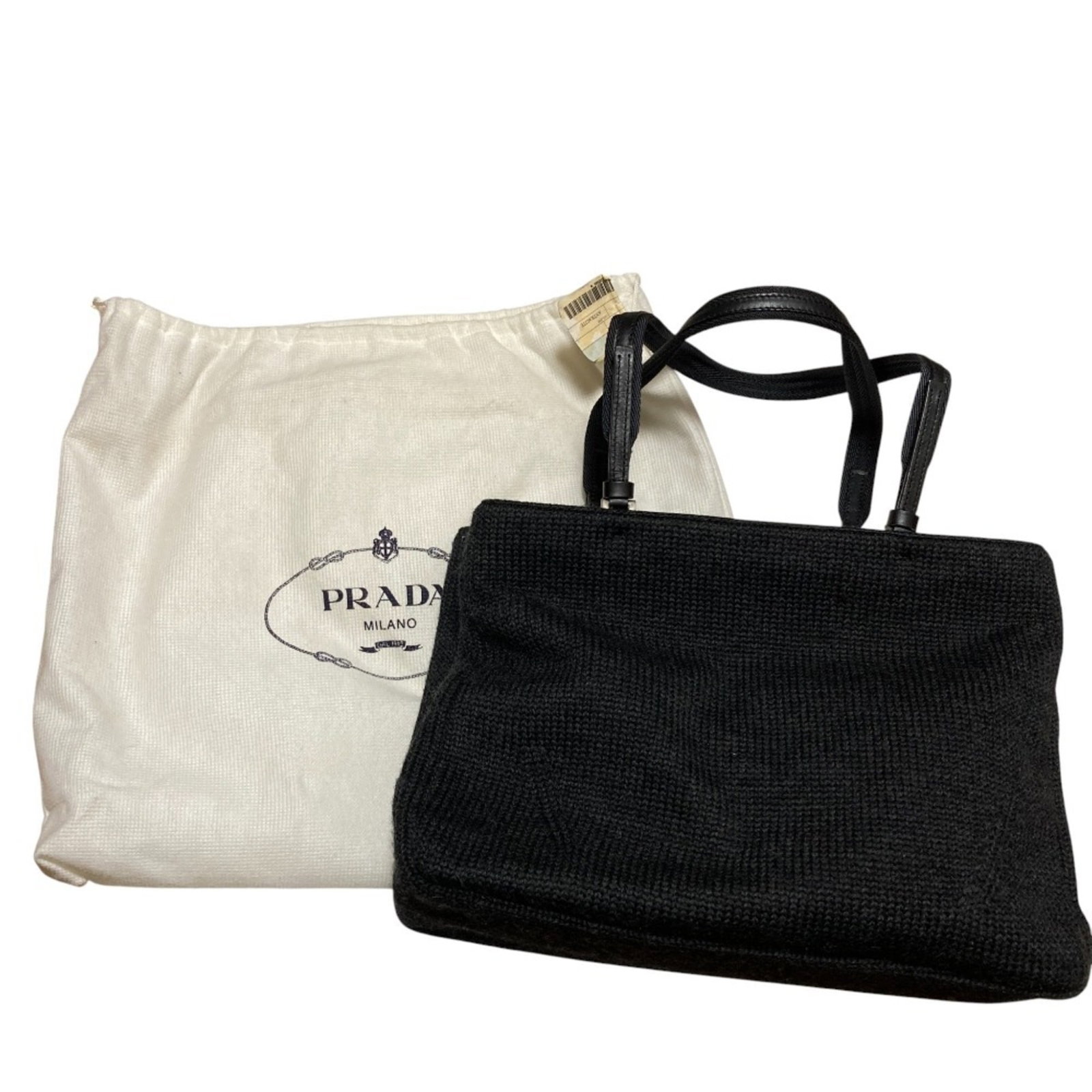 Prada Tote Bag Wool - 11