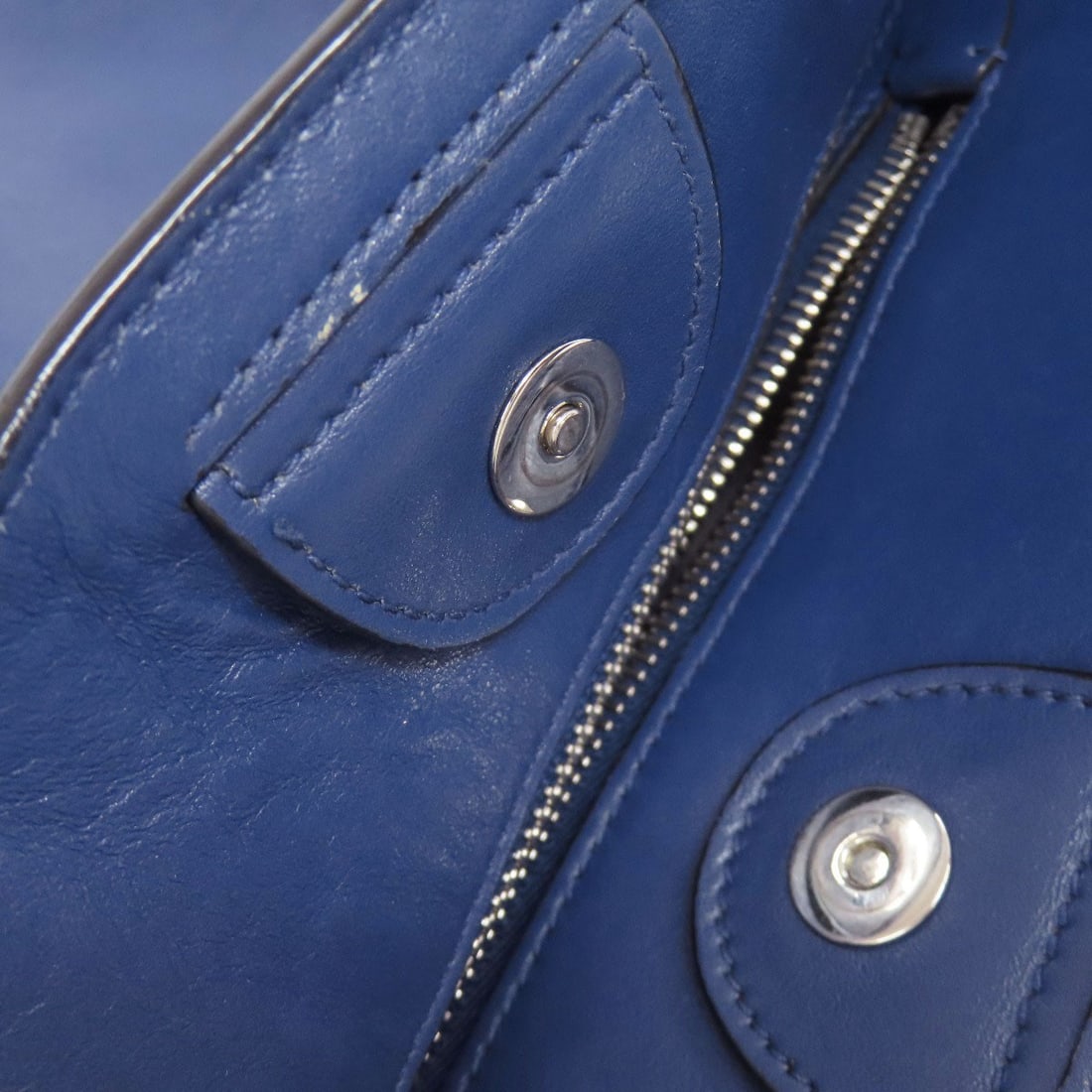 Logo tote bag leather - 13