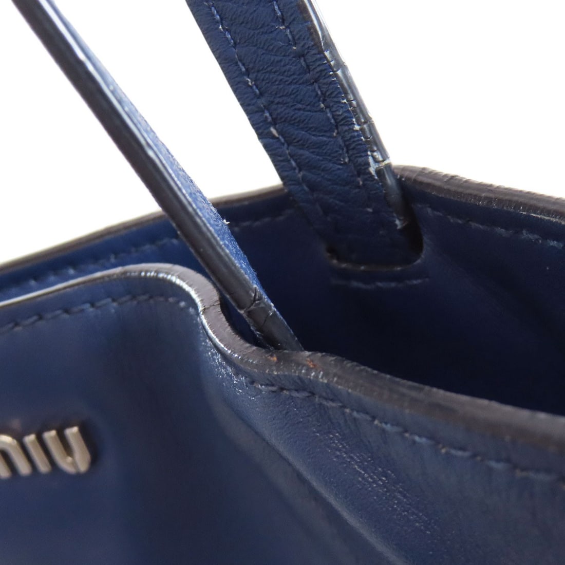 Logo tote bag leather - 17