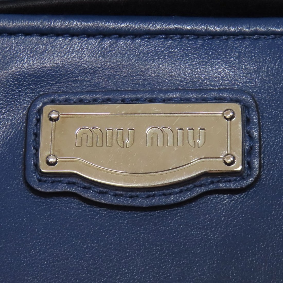 Logo tote bag leather - 6