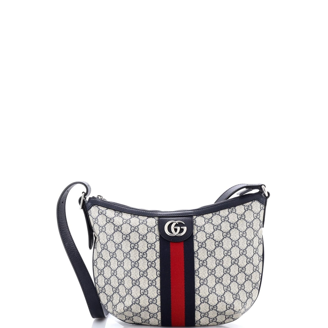 Half Moon Hobo Coated Canvas GG Small Gucci (1 of 6)