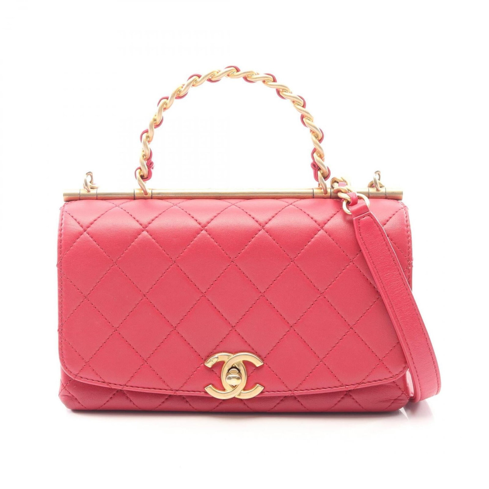 Handbag Leather Shoulder Bag Chanel (1 of 11)