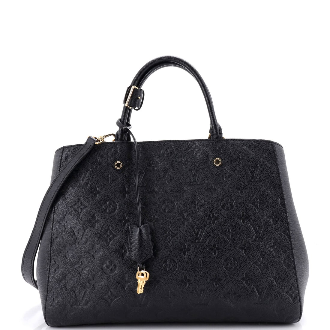 Montaigne Handbag Leather Empreinte Louis Vuitton GM (1 of 7)