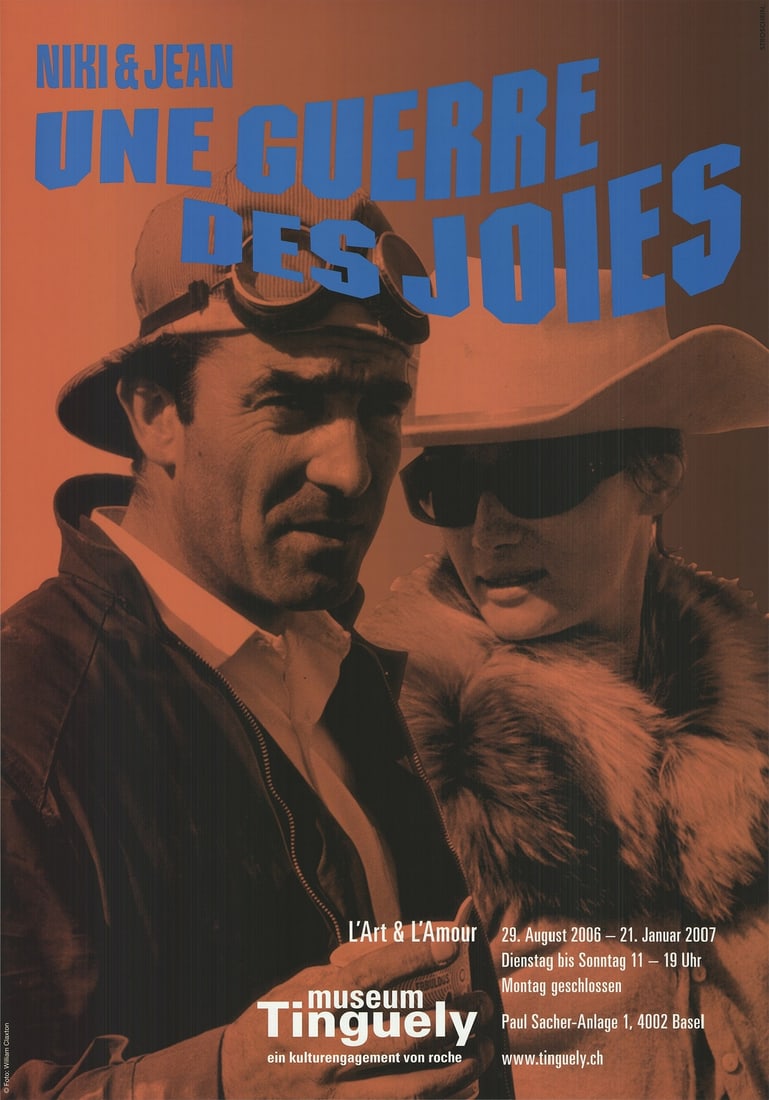 Saint Phalle Une Guerre des Joies Offset Lithograph 50.25" x 35.25 (1 of 4)