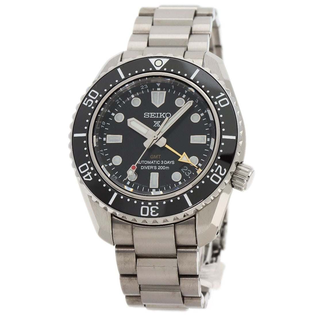 Seiko Prospex Watches Sbej011 Stainless Steel/ Stainless Steel: Seiko Prospex Watches Sbej011 Stainless Steel/ Stainless Steel Stainless steel case and silver bezel make for a sleek, modern look. This Seiko Prospex watch features an analog display and mechanical