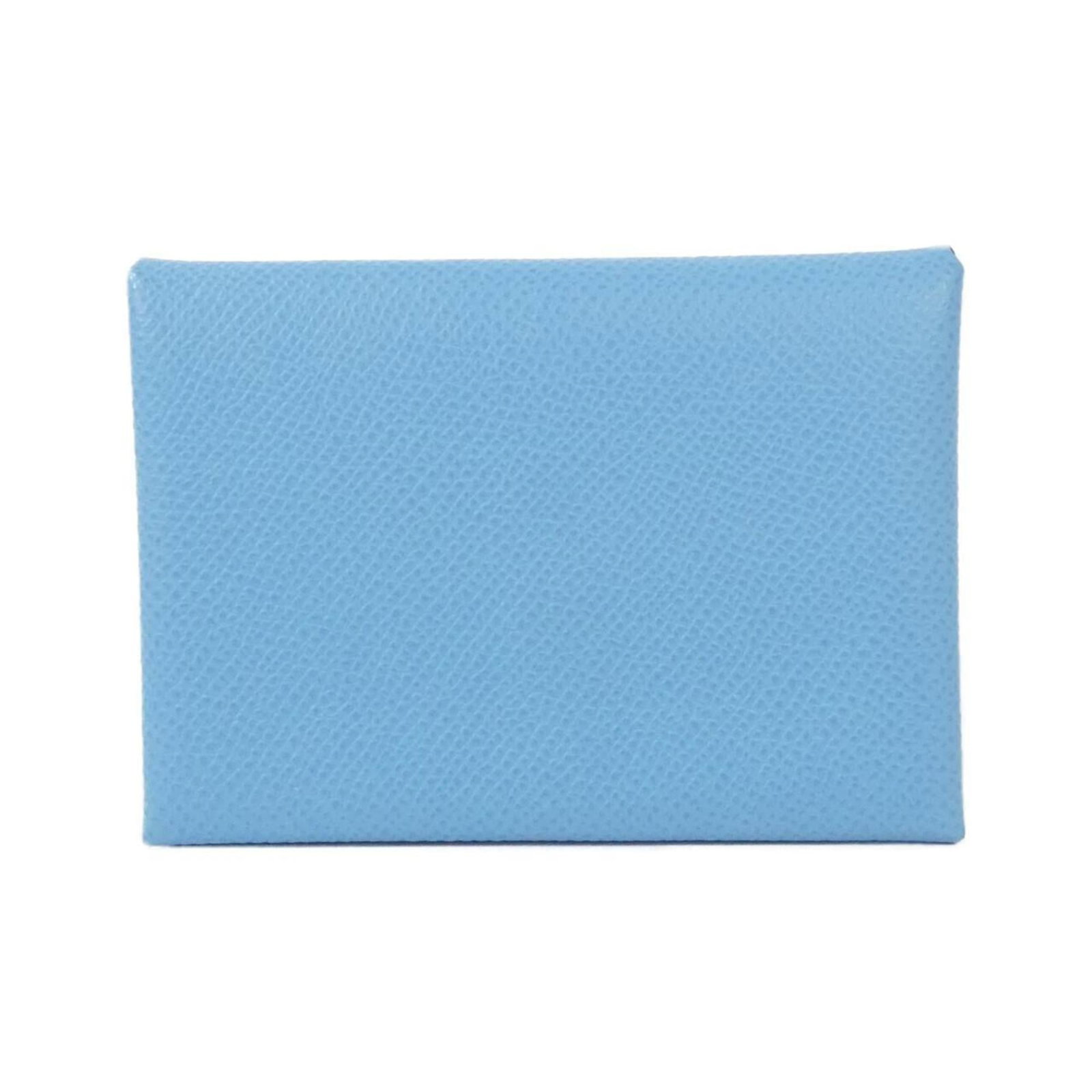 Epsom Leather Coin Purse Hermes: Epsom Leather Coin Purse Hermes Epsom Leather Coin Purse by Hermes boasts a timeless design with Celeste color, perfectly complemented by the rich texture of Epsom leather. This elegant coin purse