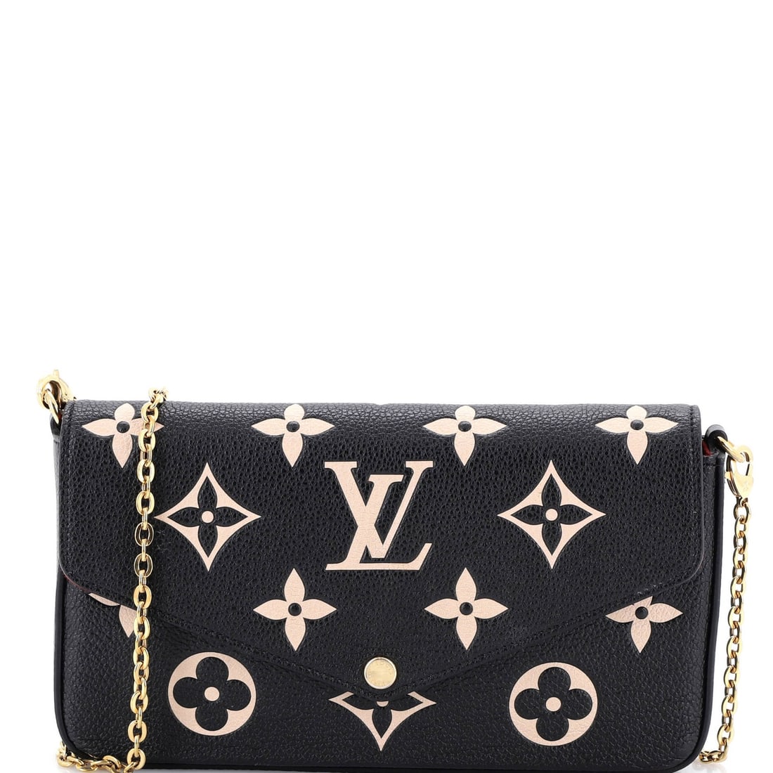 Louis Vuitton Pochette Felicie Giant Monogram Empreinte Bicolor (1 of 8)