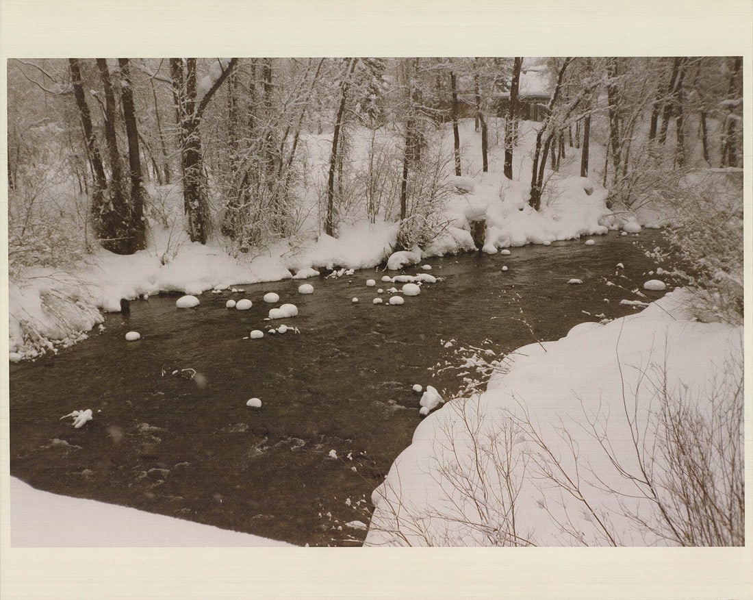 EVELYN H. LAUDER Snow Marshmallows SIGNED 16" x 20" Offset Lithograph 1991 (1 of 15)