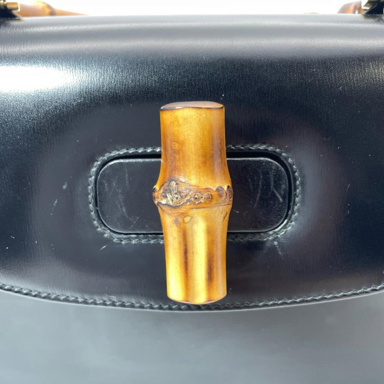 Handbag Leather Gucci - 7