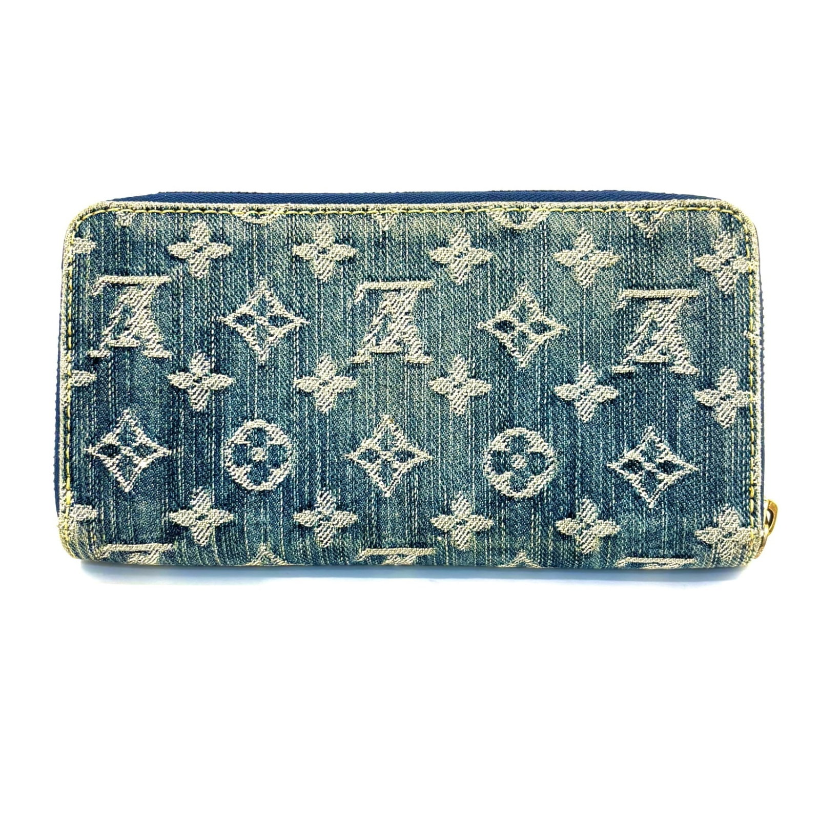 Long bi fold Monogram Denim Louis Vuitton - 2