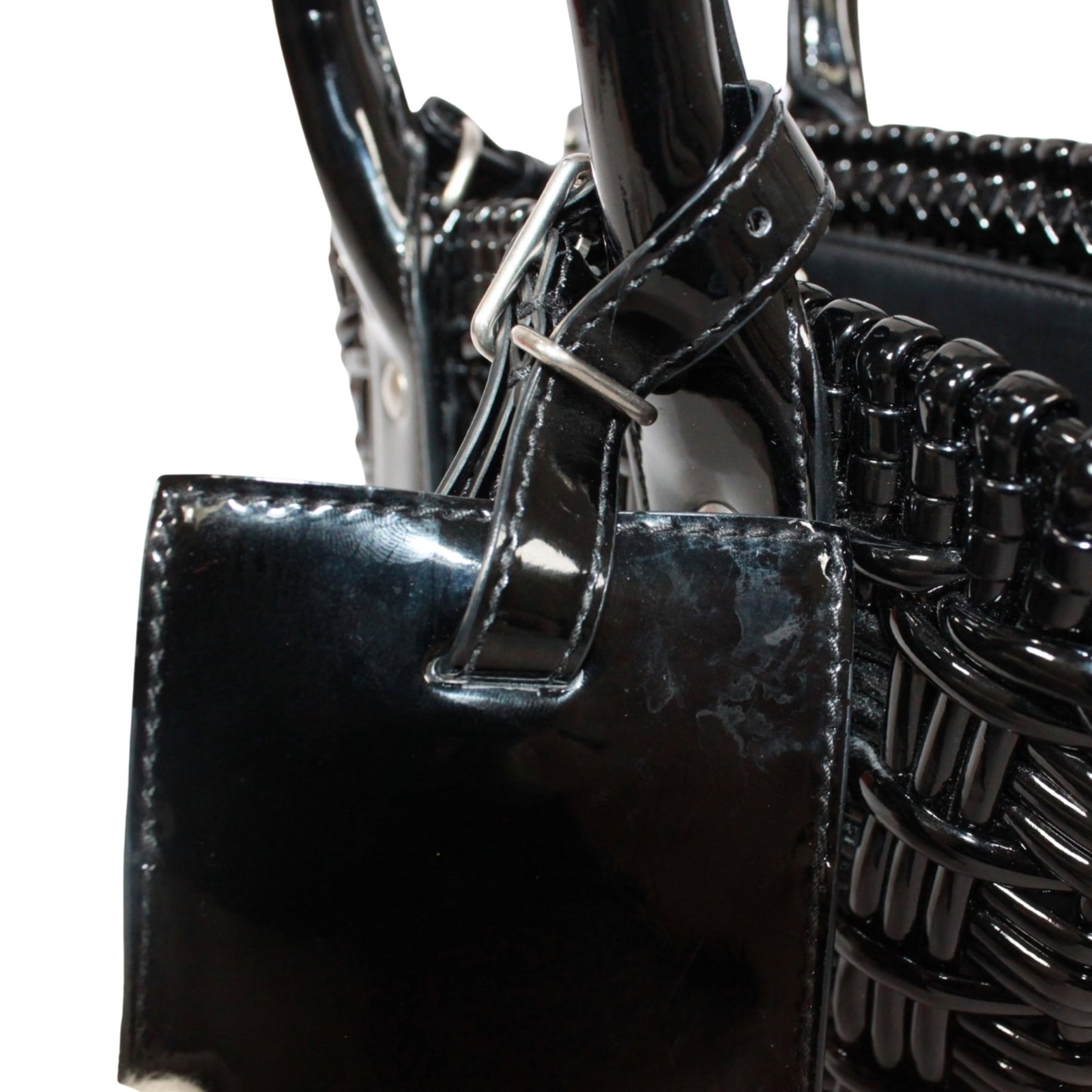 Basket Handbag Leather - 13