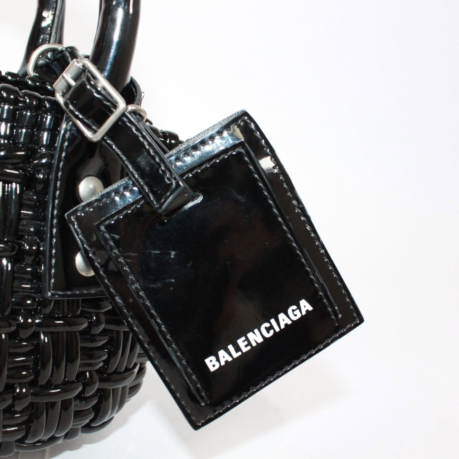 Basket Handbag Leather - 15