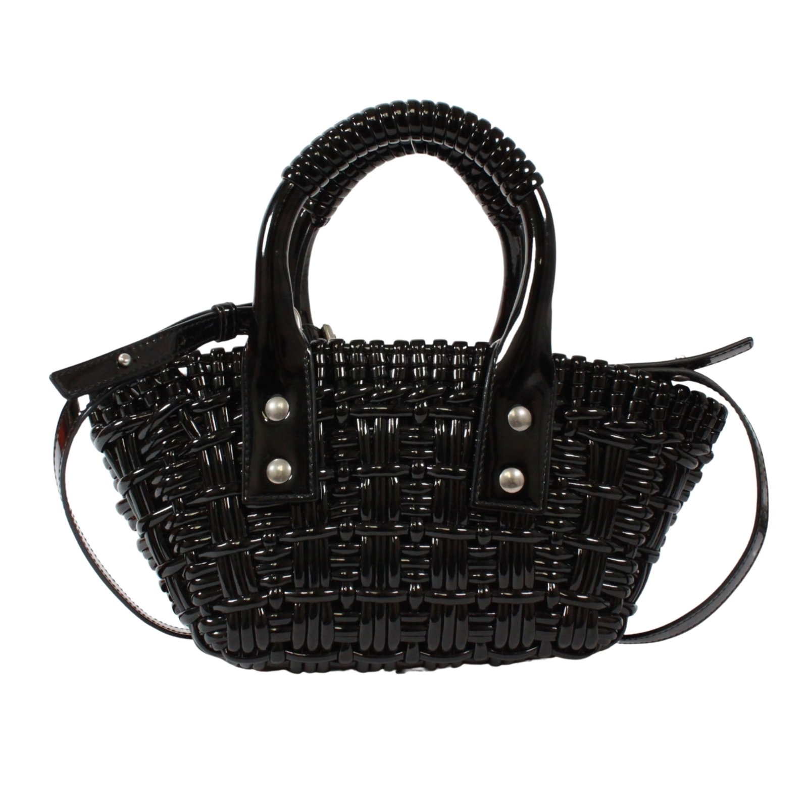Basket Handbag Leather - 3