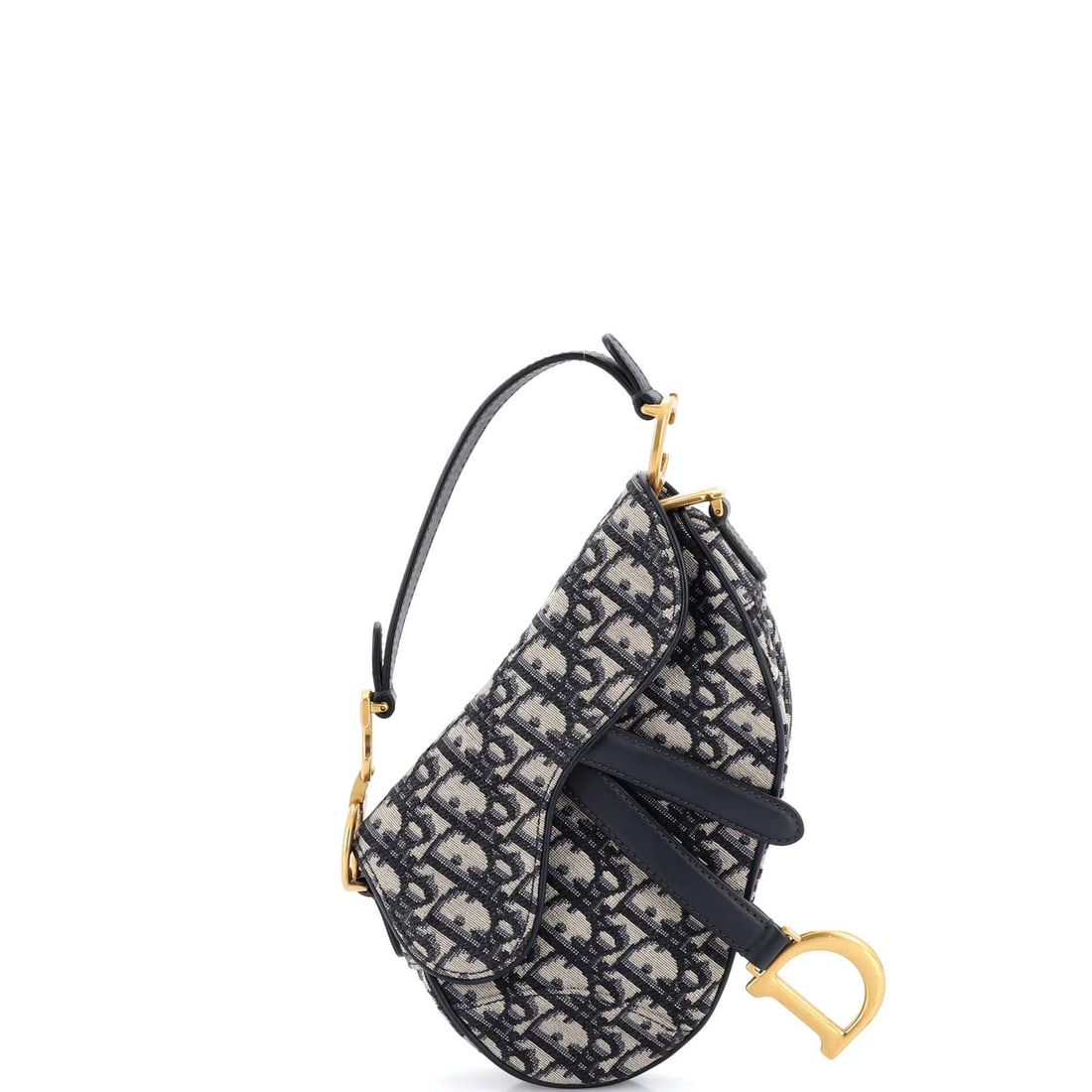 Christian Dior Saddle Handbag Oblique Canvas Mini (1 of 8)