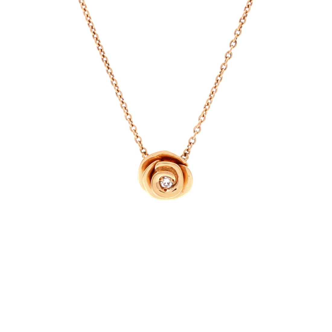Diamonds in Rose Gold Pendant Necklace by Christian Dior Couture (1 of 4)