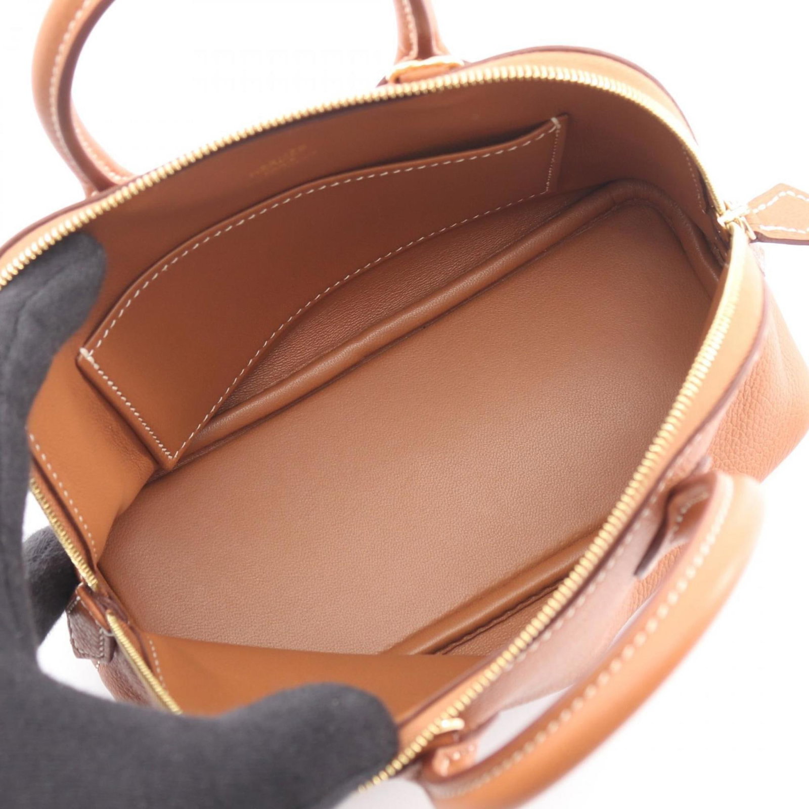 Handbag Hermes Leather - 3