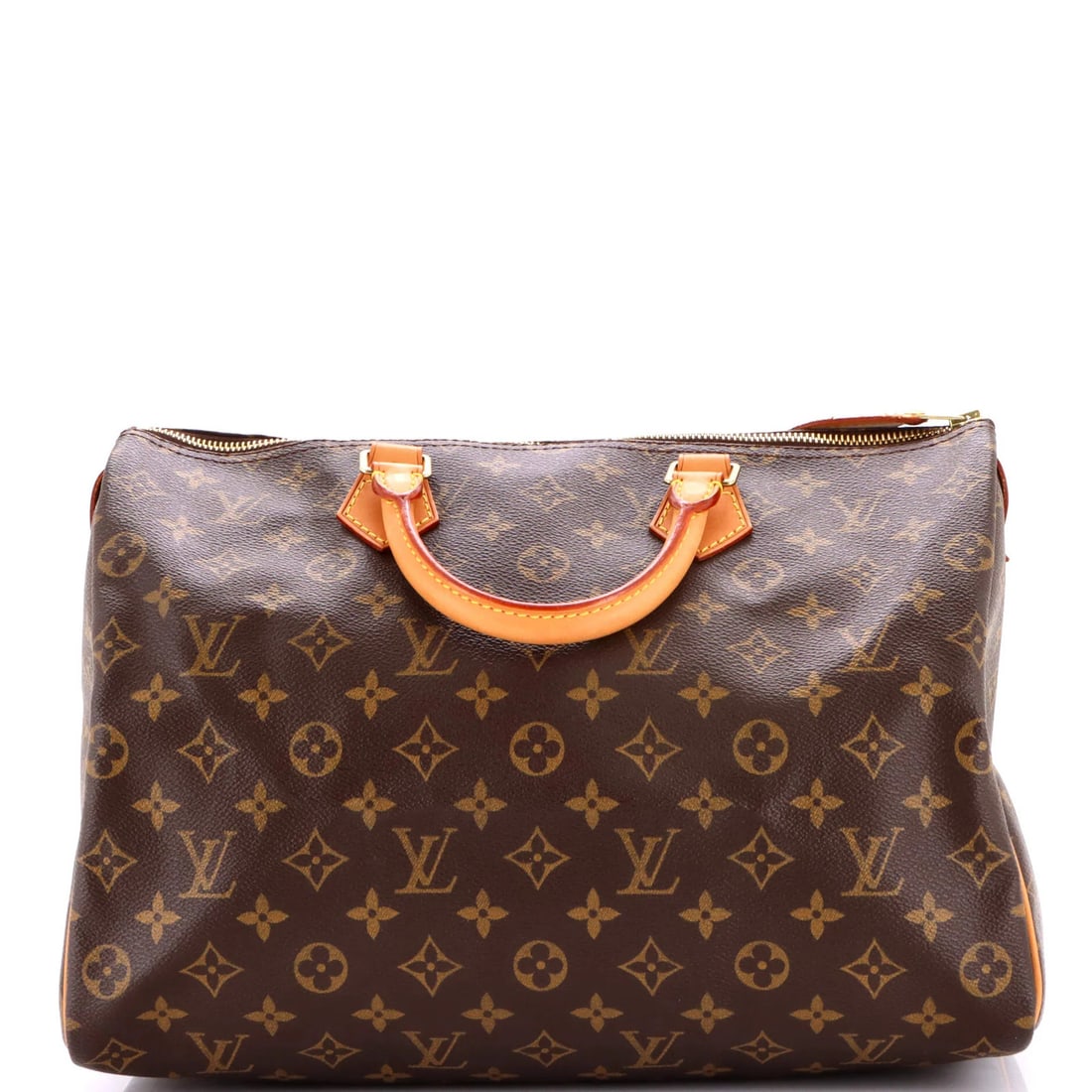 Speedy 35 Canvas Monogram Handbag Vuitton Louis: Speedy 35 Canvas Monogram Handbag Vuitton Louis Brown Louis Vuitton Speedy 35 Monogram Canvas Handbag with Top Handle, featuring a classic design and iconic monogram pattern. This canvas handbag