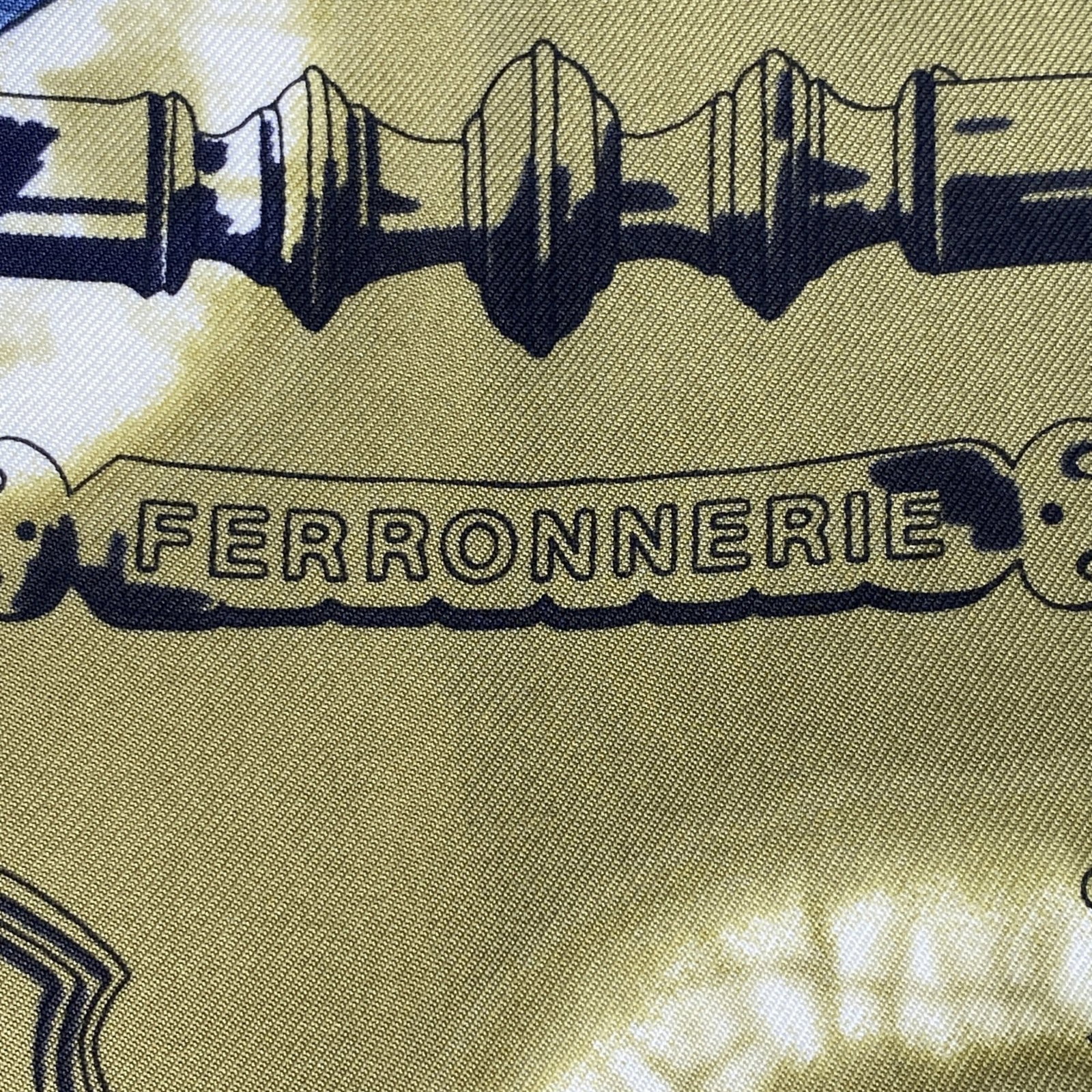 Silk Hermes Scarf - 5