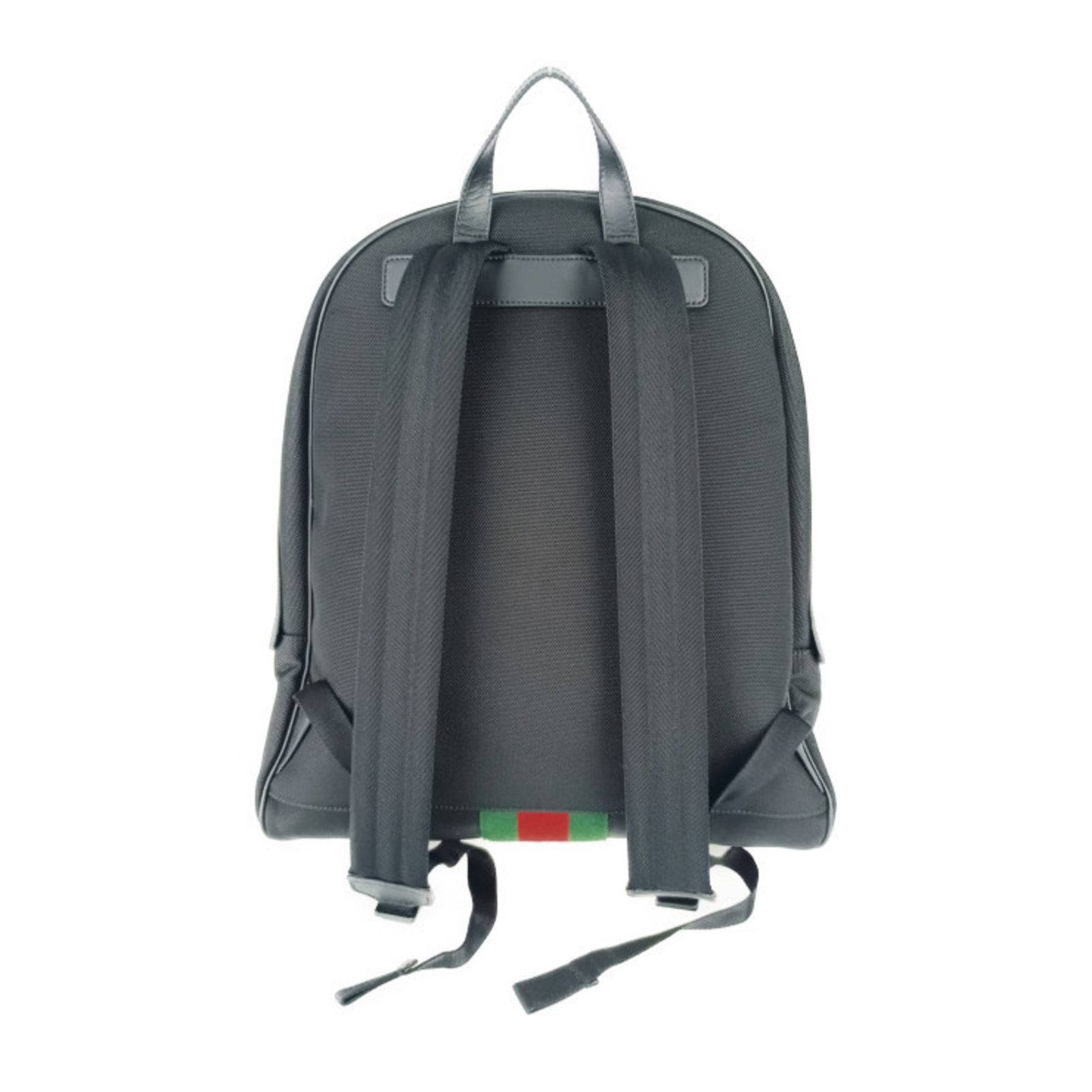 Canvas Leather Backpack by Gucci - 3