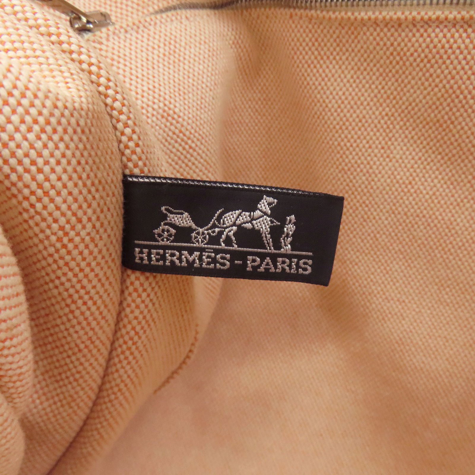 Canvas Handbag Hermes - 6