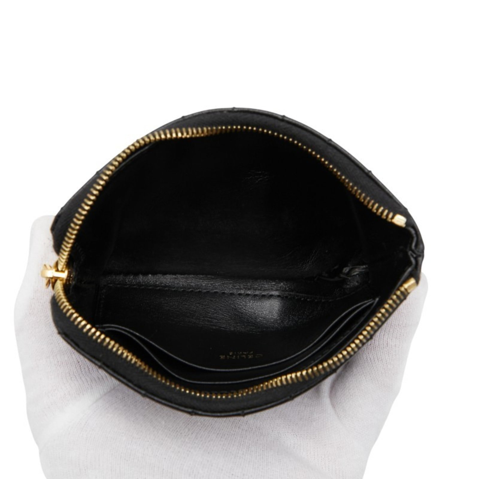 Card case leather Celine - 7