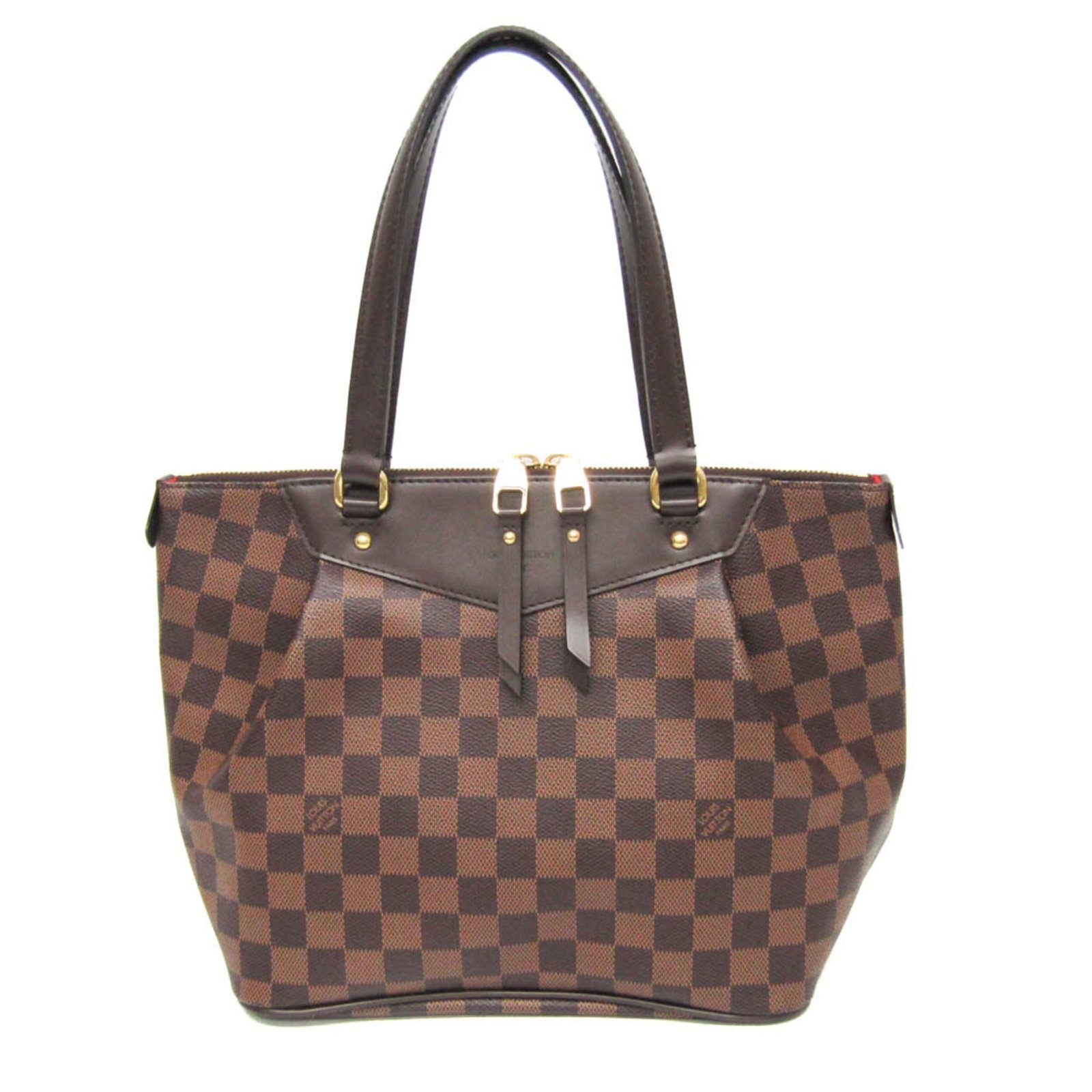 Louis Vuitton Handbag Damier Canvas: Louis Vuitton Handbag Damier Canvas Damier Canvas Louis Vuitton Handbag for Sale - Used in Very Good Condition. This classic handbag features the iconic Damier canvas pattern, a zipper closure, and