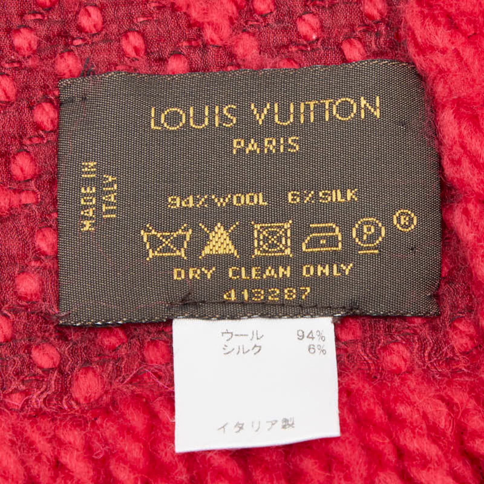 Louis Vuitton Stole Wool Silk - 4