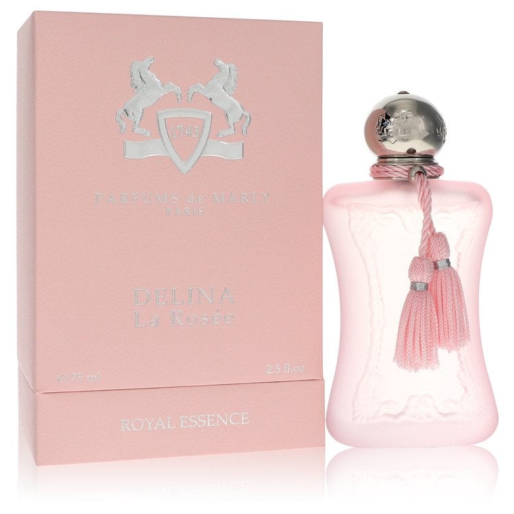Delina La Rosee Perfume By Parfums De Marly Eau De Parfum Spray: Delina La Rosee Perfume By Parfums De Marly Eau De Parfum Spray Delina La Rosee by Parfums De Marly Eau De Parfum Spray is a sophisticated fragrance for women, available in a 2.5 oz size and weighing