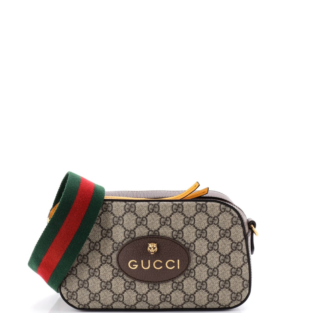 Neo Vintage Gucci Camera Bag Coated Canvas GG (1 of 5)