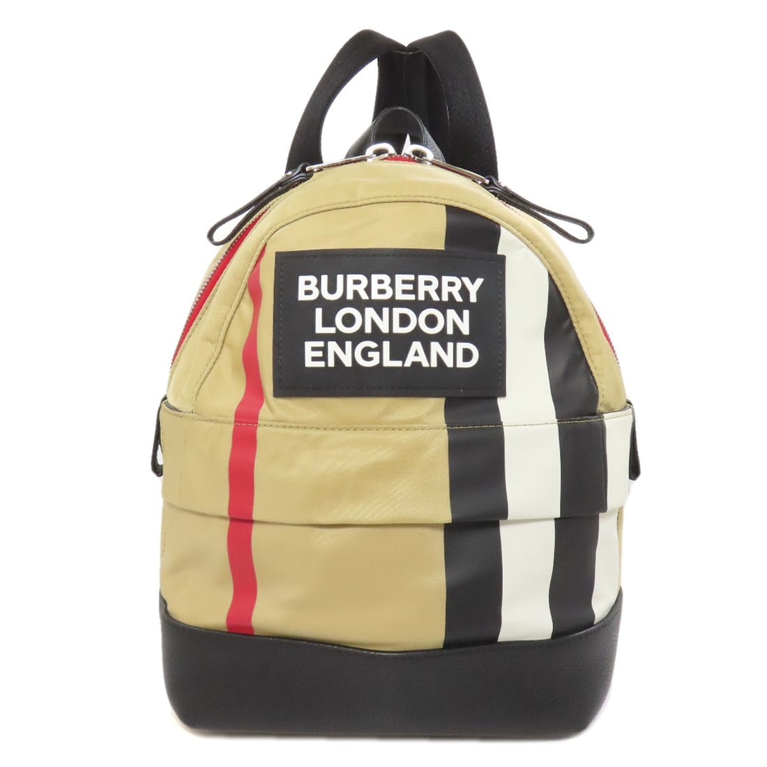 Check backpack nylon daypack Burberry Nova (1 of 20)
