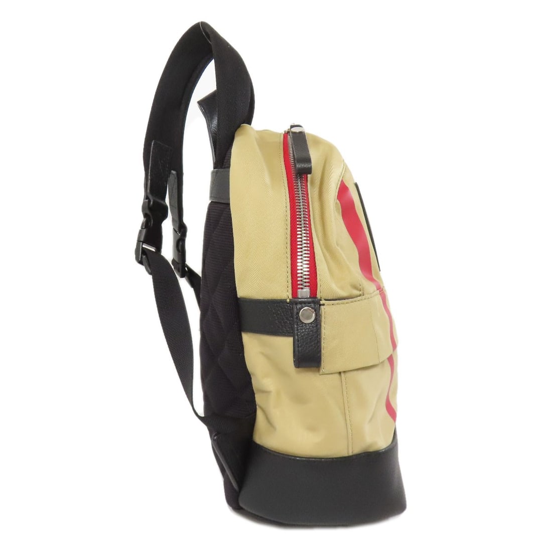 Check backpack nylon daypack Burberry Nova - 3