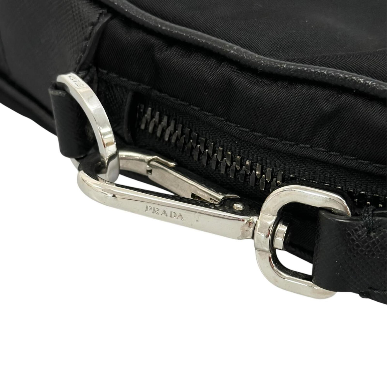 Briefcase nylon handbag by Prada - 14