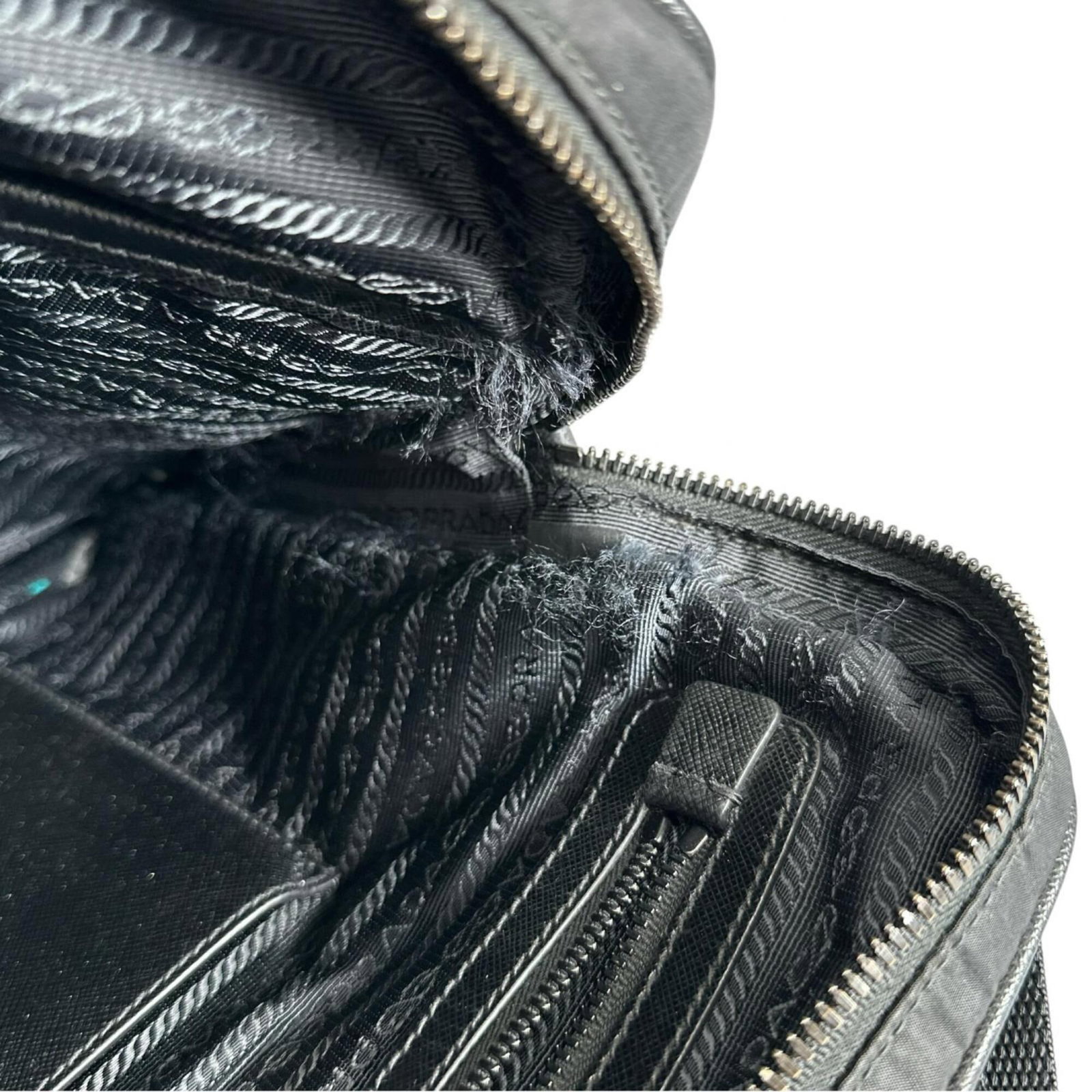 Briefcase nylon handbag by Prada - 16