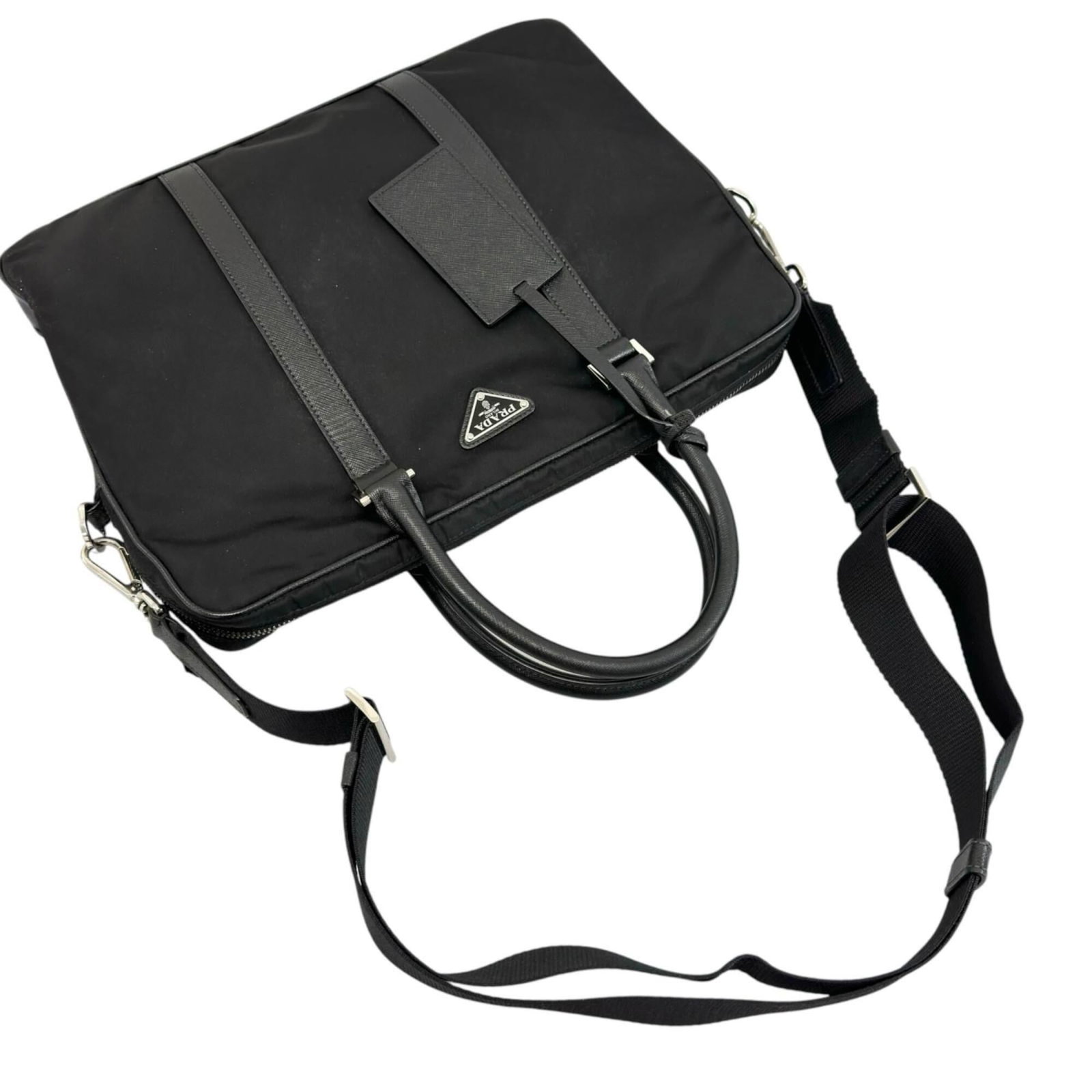 Briefcase nylon handbag by Prada - 5