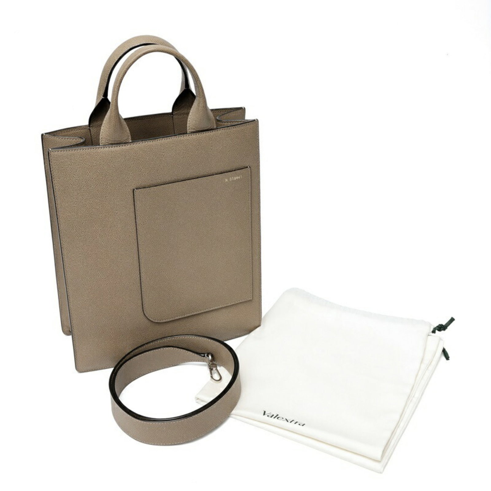 Bag tote leather Valextra - 6