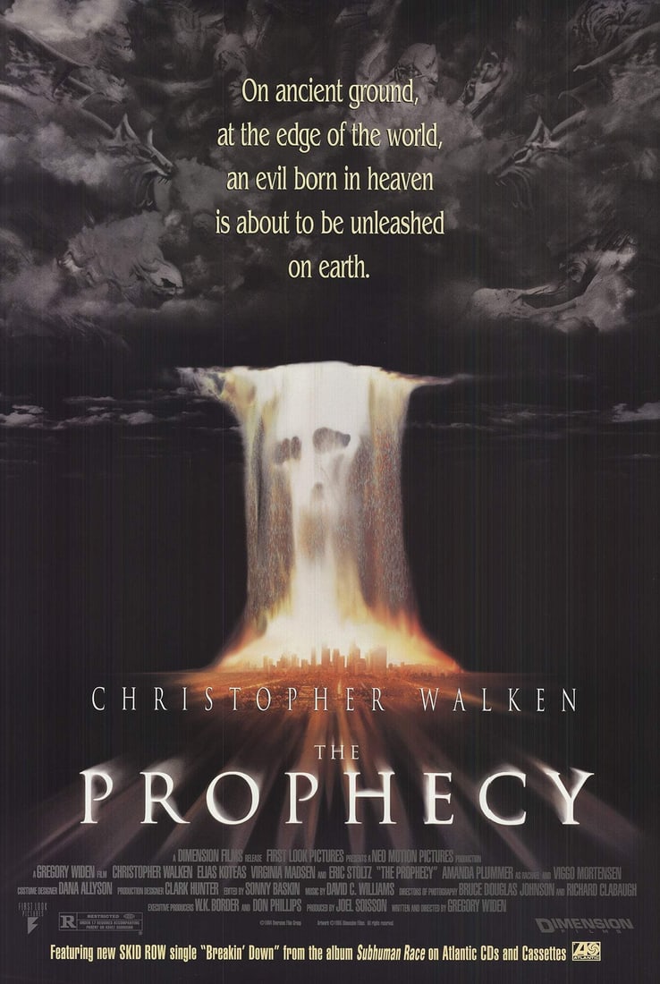ARTIST UNKNOWN The Prophecy 40" x 27" Offset Lithograph 1994 (1 of 4)