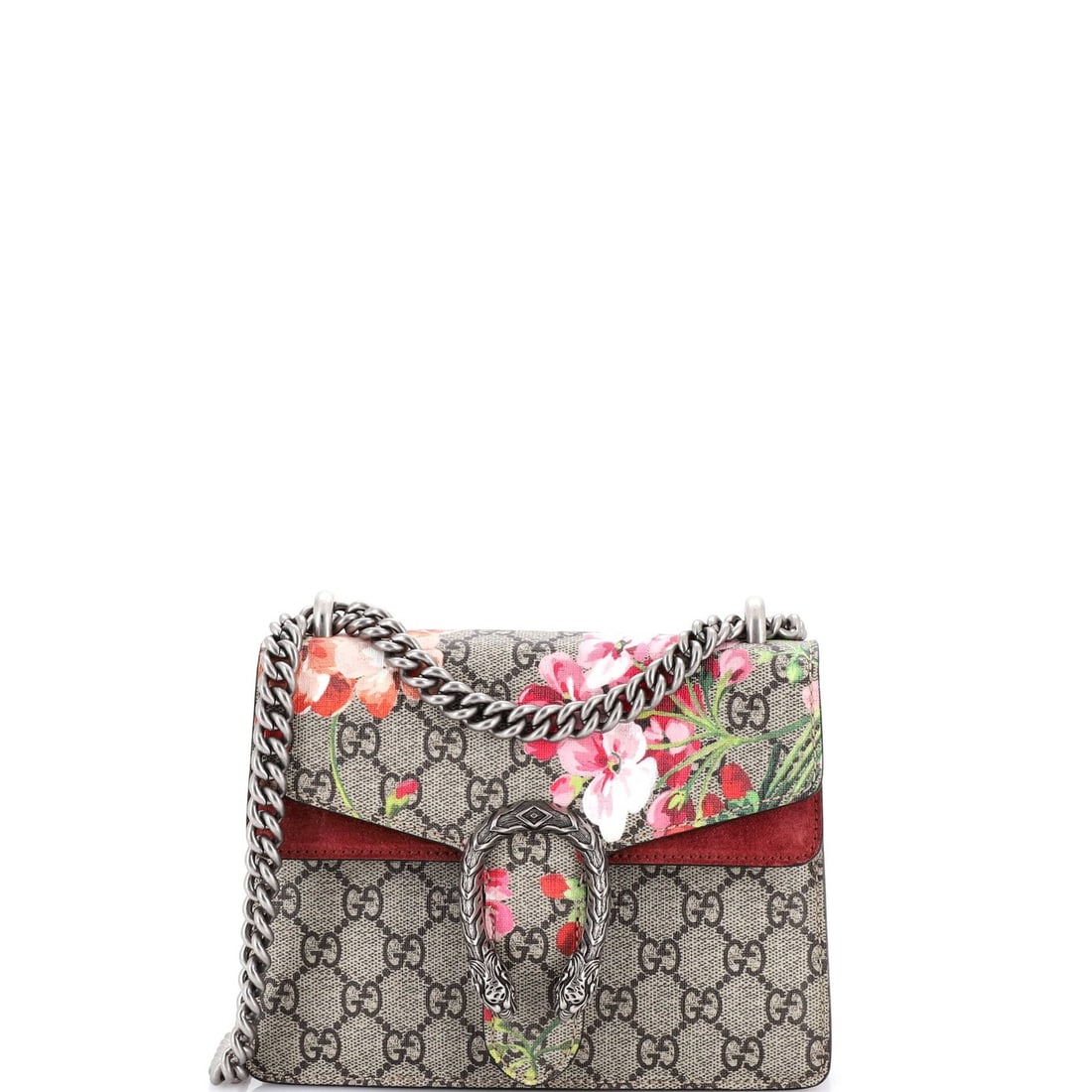 Dionysus Bag Blooms Print Coated Canvas GG Mini Gucci (1 of 5)