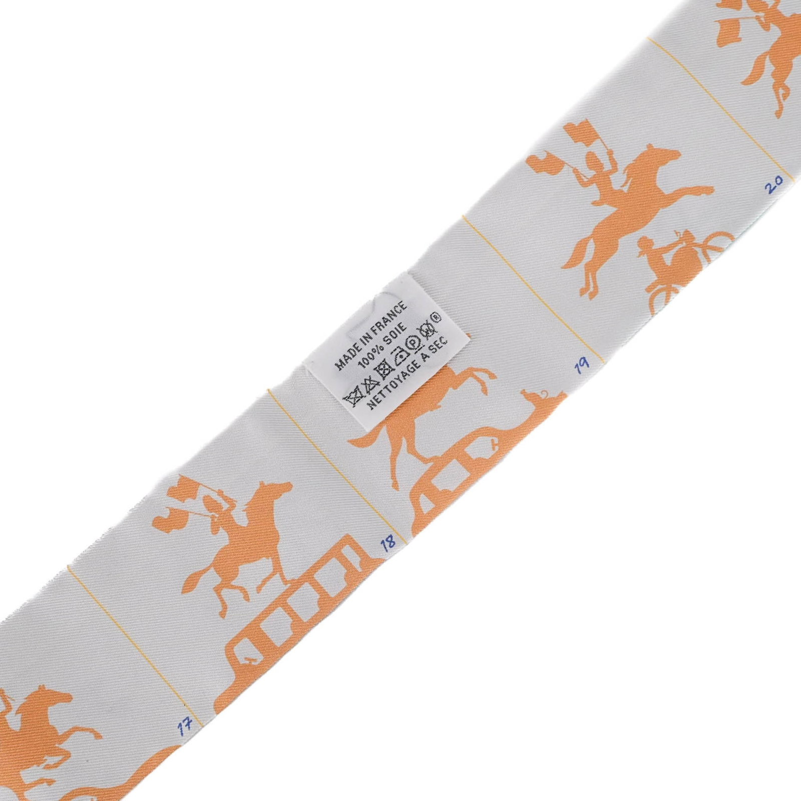 Silk Hermes Scarf - 7