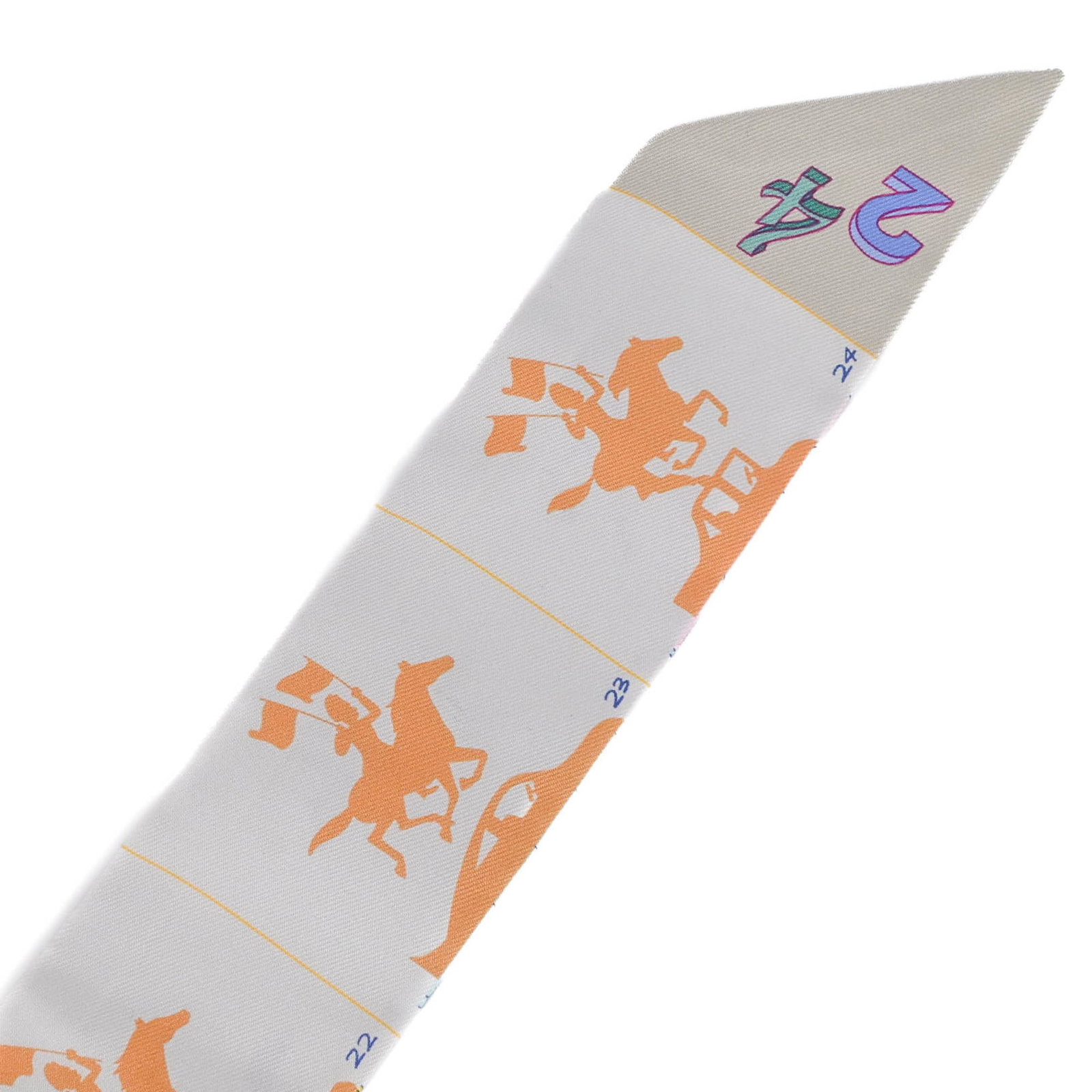 Silk Hermes Scarf - 8