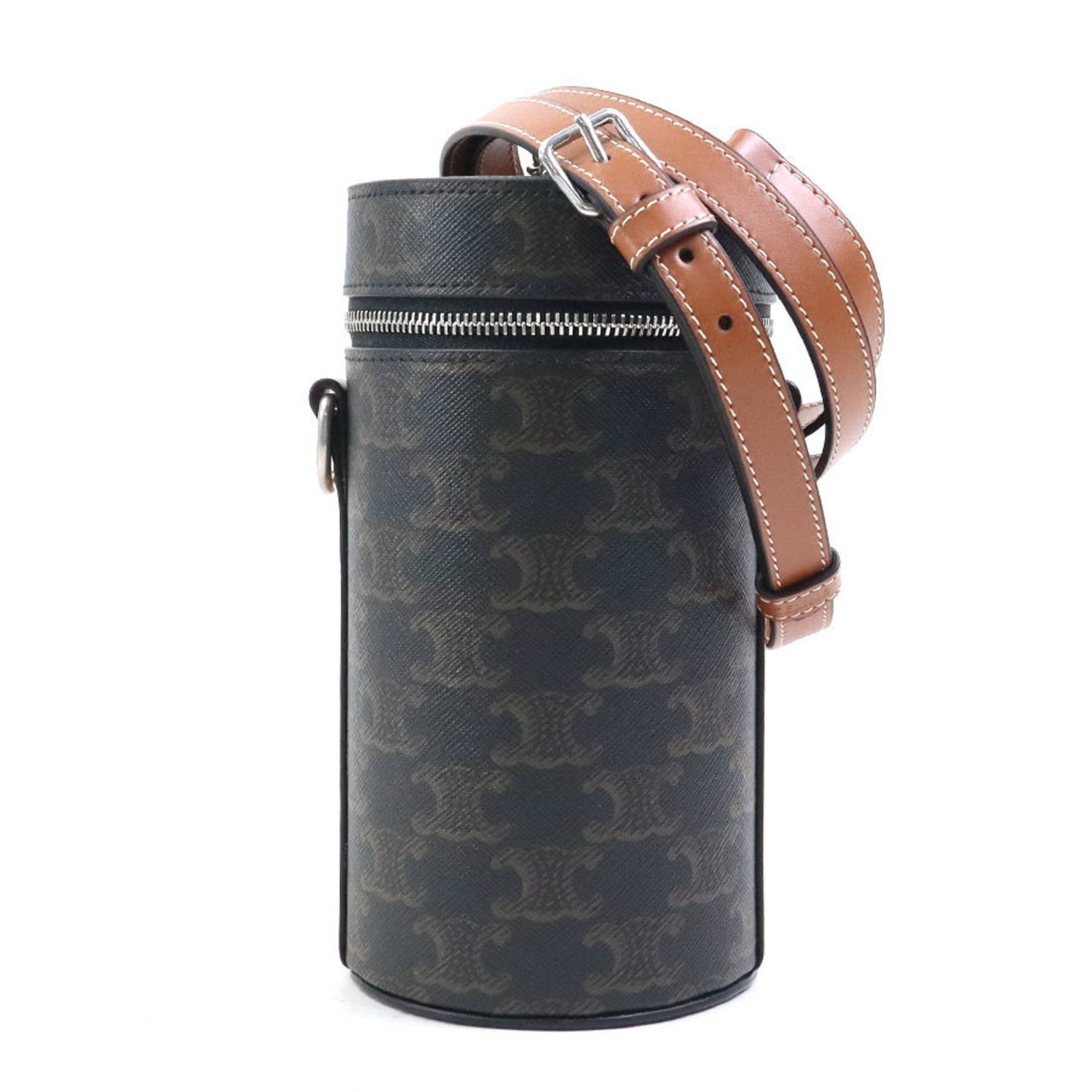 Shoulder Bag Coated Canvas