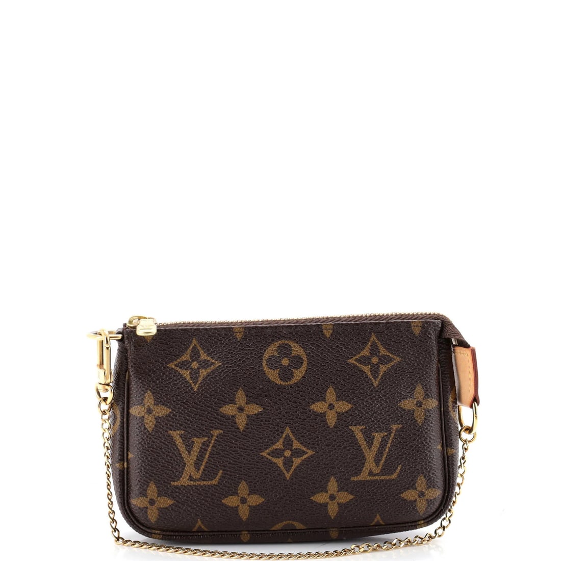 Louis Vuitton Pochette Accessoires Monogram Canvas Mini: Louis Vuitton Pochette Accessoires Monogram Canvas Mini The Louis Vuitton Pochette Accessoires Monogram Canvas Mini is a stylish and compact clutch, featuring the iconic monogram canvas design in