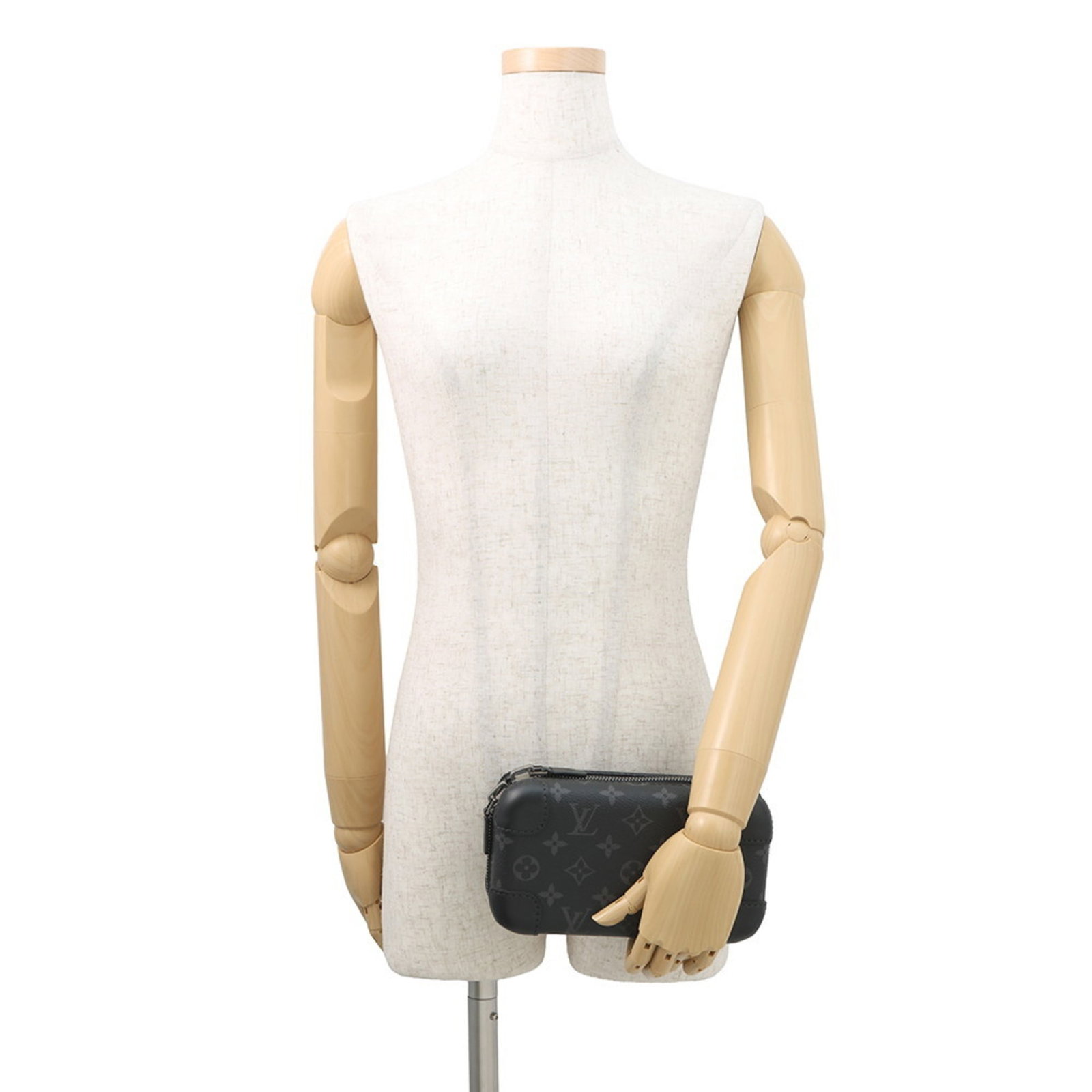 Shoulder bag monogram Louis Vuitton eclipse - 4