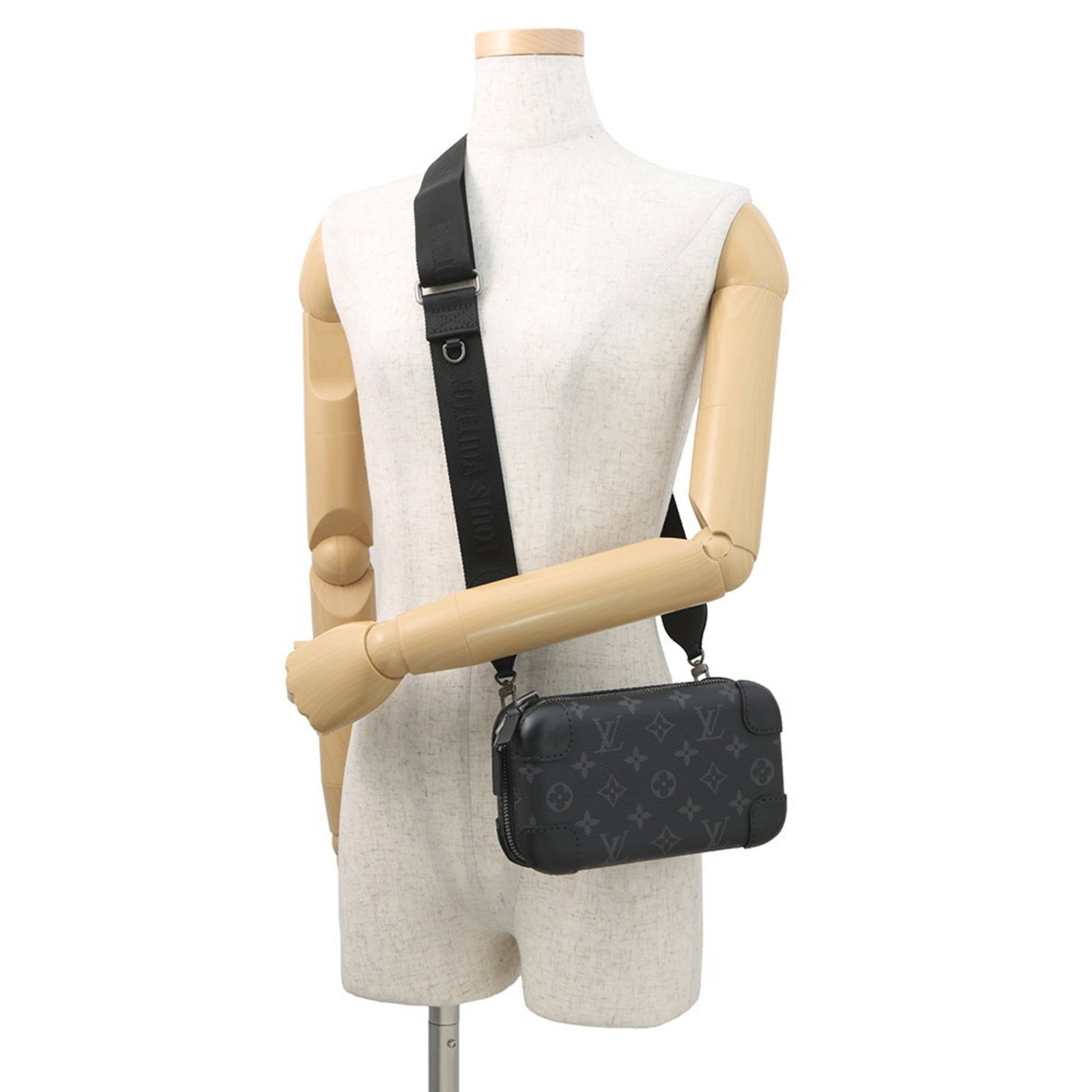 Shoulder bag monogram Louis Vuitton eclipse - 5
